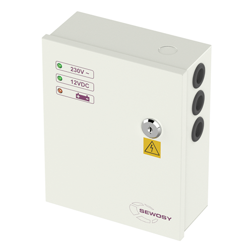 (AD1203R) Alimentation à découpage 12VDC 3 A (emplacement accu 7Ah)