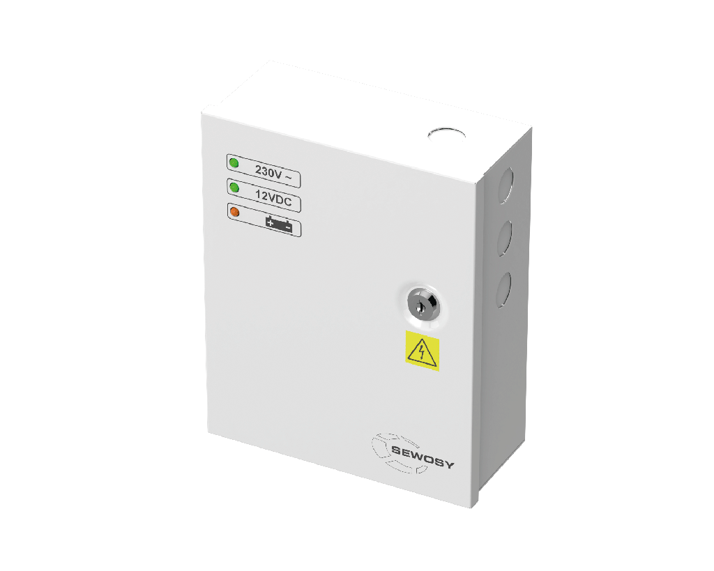 [AD1203-SR] (AD1203-SR) Alimentation à découpage 12VDC 3 A (emplacement accu 7Ah)