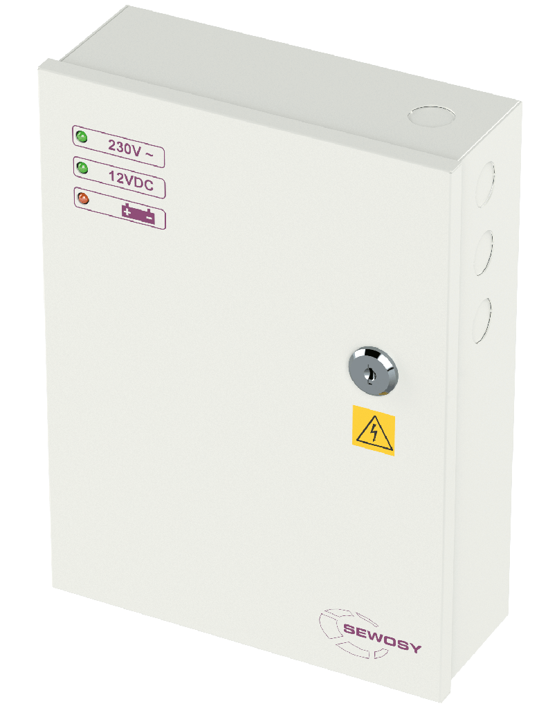 [AD1205R] (AD1205R) Alimentation à découpage 12VDC 5 A (emplacement accu 7Ah)