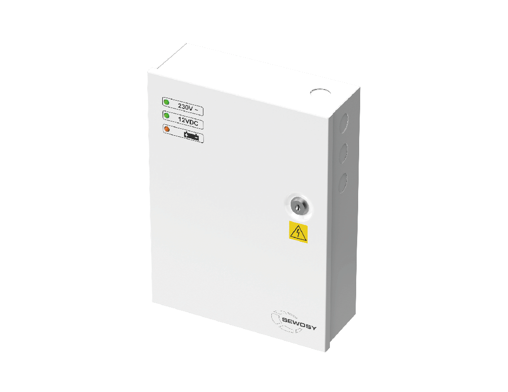 [AD1205-SR] (AD1205-SR) Alimentation à découpage 12VDC 5 A (emplacement accu 7Ah)