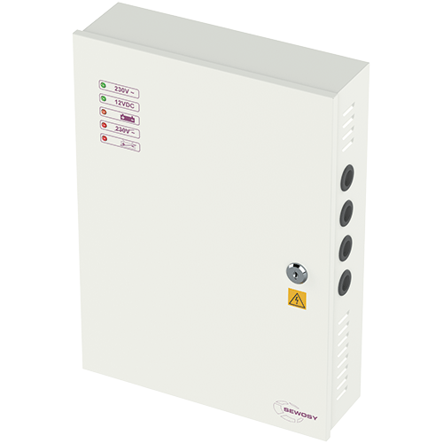 [AD1210R] (AD1210R) Alimentation à découpage 12VDC 10 A (emplacement accu 18 Ah)