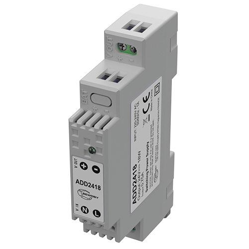 [ADD2418] (ADD2418) Alimentation DIN 1 module 230V AC / 24V DC / 18W - 0.75A