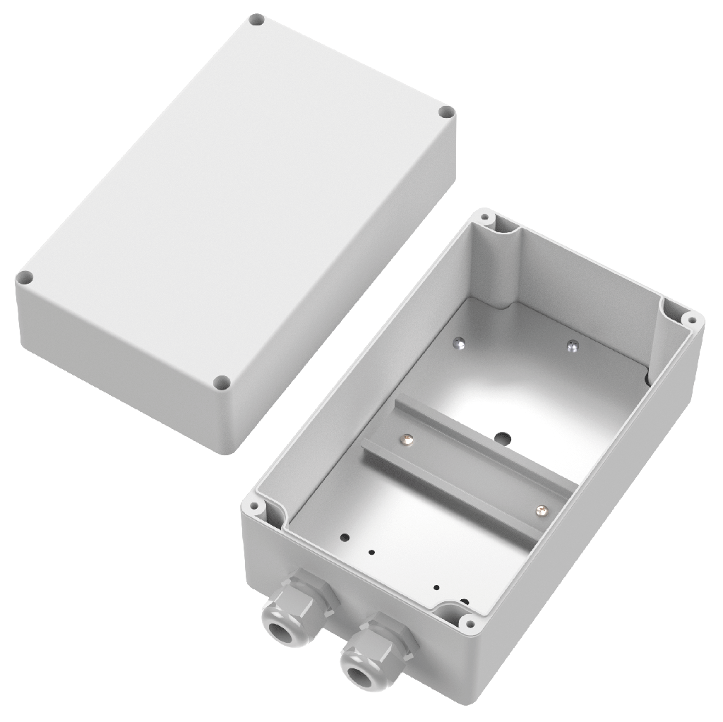 [ADDE-C] (ADDE-C) Boitier IP65 pour alimentation rail DIN