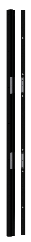 [CPREG2N/250-9005] (CPREG2N/250-9005) Bandeaux cpreg-2 2500 mm 2 x 300 daN 12/24v dc + contact  9005
