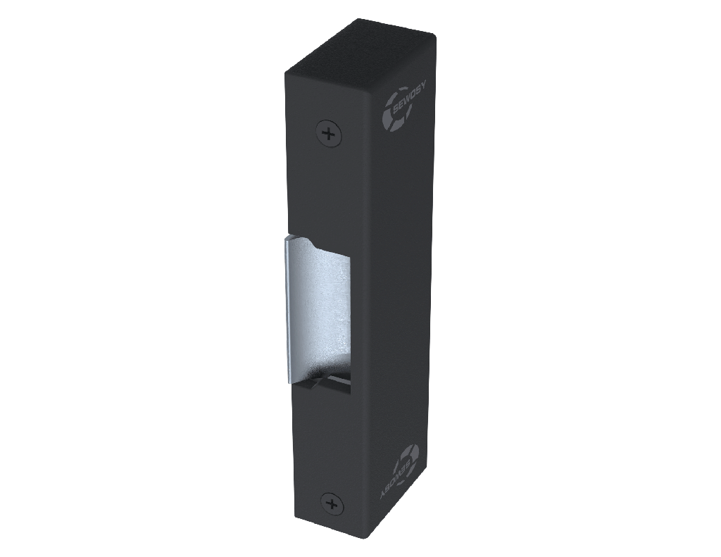 (SEAP1) Gâche électrique 1 PANIC 12-24V AC/DC + 8 entretoises 2,5 mm