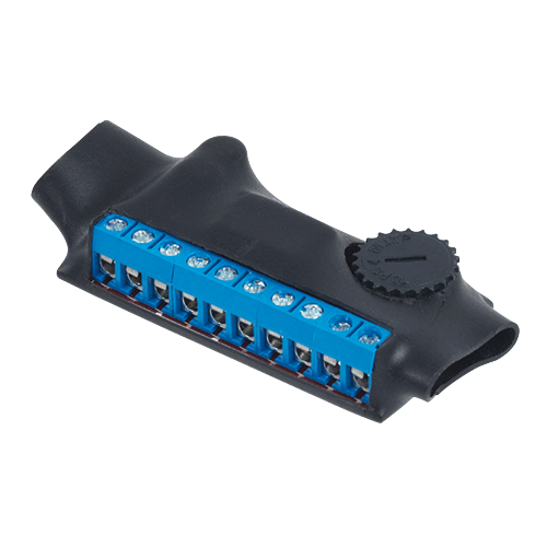 (TPNONC) TEMPO 12-24V AC/DC sous gaine thermo 1 contact NO/NC