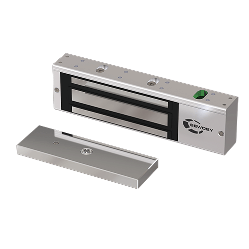 [V550G] (V550G) Ventouse applique grise - 500 daN - 12-24V DC - contact