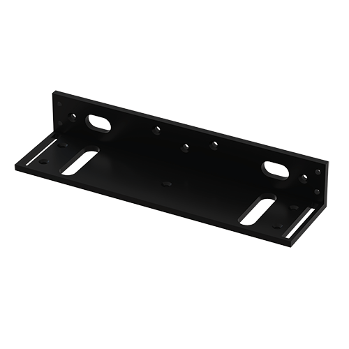 [V550LN] (V550LN) Équerre L noire pour 500 daN