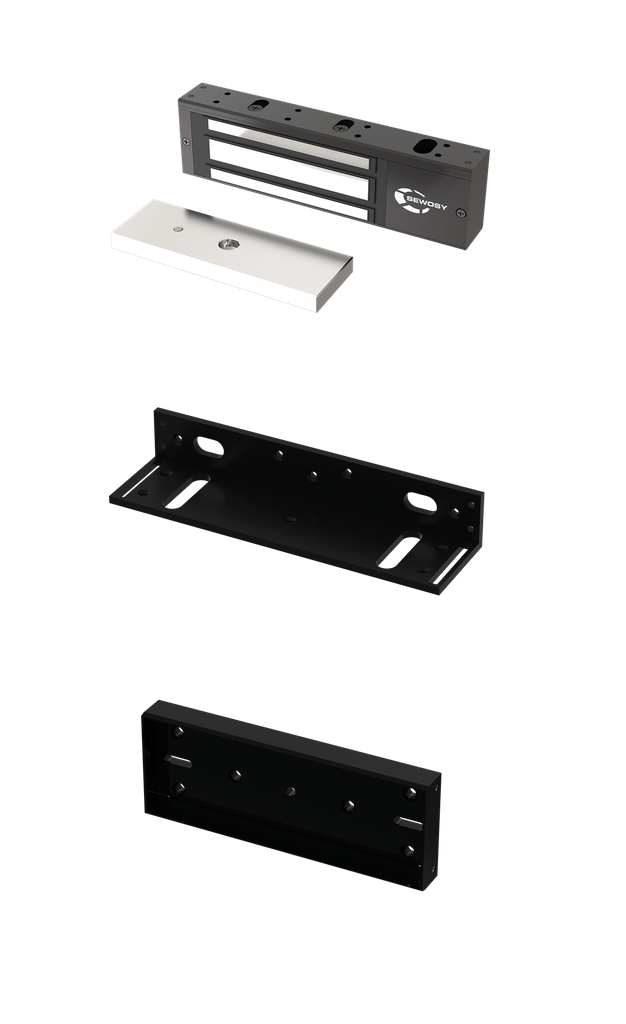 (V550N_PUSH) Kit ventouse noire 500 Dan : V550N, V550LN, V550SCPN