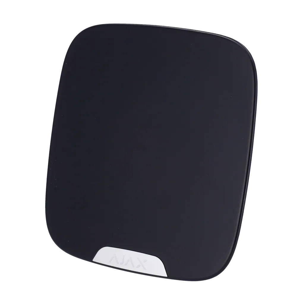 [2S-EN-PLAQUECUSTOM] (2S-EN-PLAQUECUSTOM) Couvercle personnalisable pour sirène extérieure - Couleur noir - Convient pour une utilisation en extérieur - Sirène non incluse