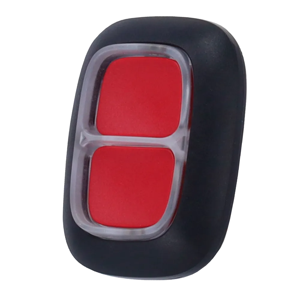 [2S-IN-DOUBLESOS] (2S-IN-DOUBLESOS) Double bouton de panique - Degré 2 - Sans fil 868 MHz Jeweller - Portée espace ouvert 1300 m - Pression sûre: double ou longue - Protection IP55 - Alimentation 1 pile CR2032 3.0 V