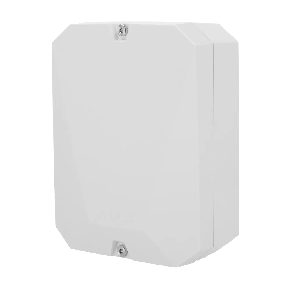 [2S-IB-EZ18] (2S-IB-EZ18) Module d'extension filaire - Certifié NFA2P et Grade 2 - Extenseur de zones filaires via radio - Sans fil 868 MHz Jeweller - Jusqu'à 18 entrées d'alarmes câblées et tamper - Alarme configurable NF, NO, EOL, 2EOL, 3EOL - Double sortie d'alimentation 12V / 1A