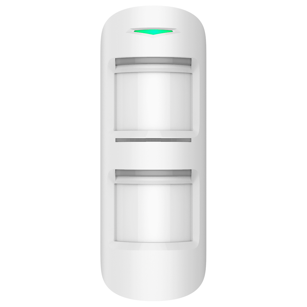 [2S-EB-IR] (2S-EB-IR) Détecteur PIR extérieur - Sans fil 868 MHz Jeweller - Double PIR / Détection 15 m - Antimasking / Immunisé contre les animaux de compagnie - Portée espace ouvert 1200 m - Utilisation extérieure IP55