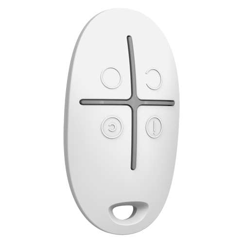 [2S-IB-TELEC] (2S-IB-TELEC) Télécommande - Bidirectionnel - Certifié Grade 2 - Sans fil 868 MHz Jeweller - Armé, désarmé, armé partiel et panique - Alimentation 1 pile CR2032 3.0 V