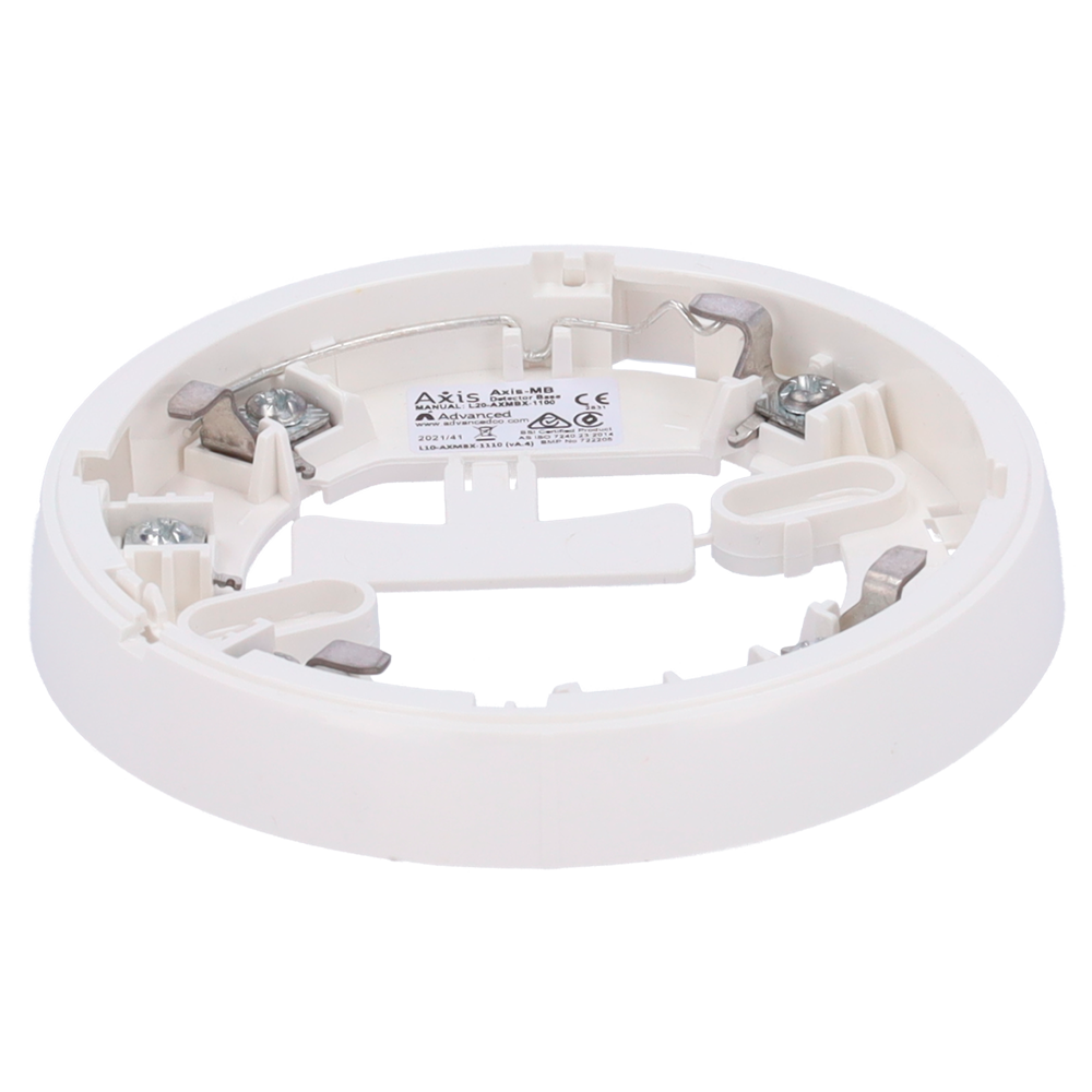 (ADV-AXIS-MB) Base standard - Compatible avec la série Advanced AXIS - Nécessaire pour l'installation du détecteur - Profil bas - Bornes de câble sûres et fiables