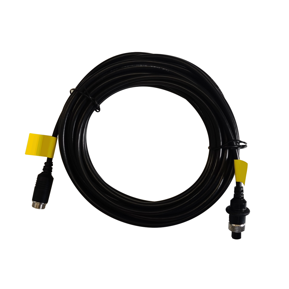 (AE-MC0201-20) Hikvision - Câble pour caméras AHD - Connecteur M12 aviation - 4 broches - Longueur 20m - Femelle - Mâle