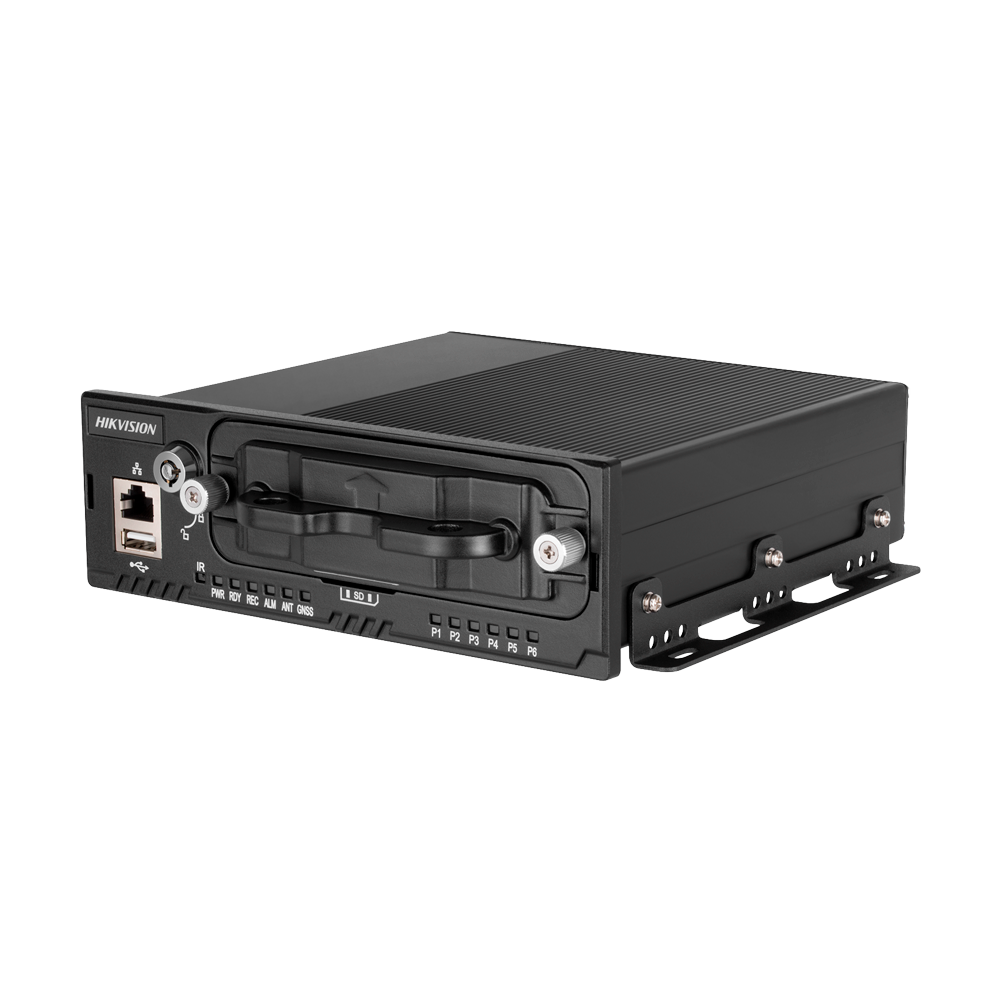 (AE-MN5043(M12)) Hikvision - Enregistreur NVR embarqué - 4 IP CH / Compression H.265/H.264 - Résolution maximale 1080p - Wi-Fi et 4g | Alarmes - Prend en charge 2 disque dur 2.5"