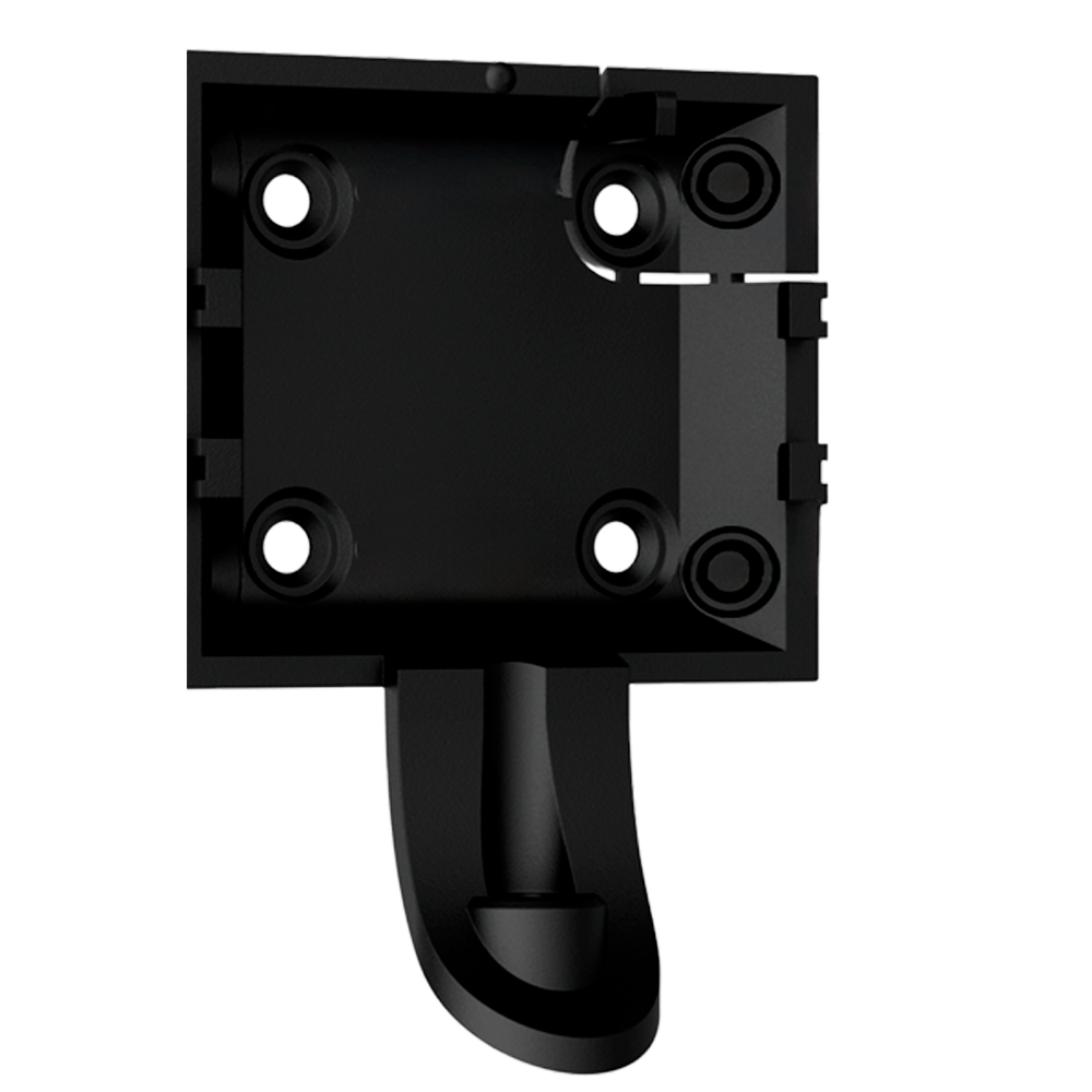 (AJ-BRACKETMP-S-B) Soporte para detector movimiento Superior - AJ-MOTIONPROTECT-S-B AJ-MOTIONPROTECTPLUS-S-B - AJ-COMBIPROTECT-S-B - Plástico ABS - Color negro