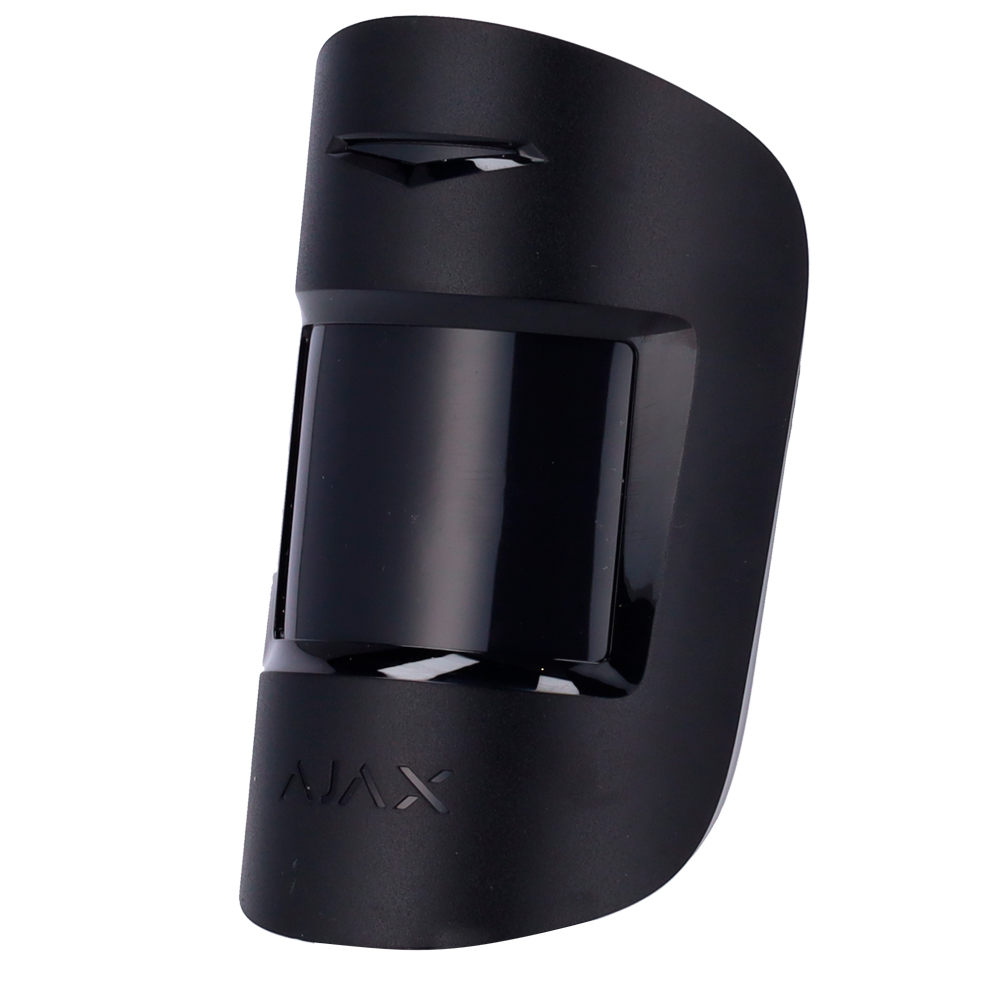 [AJ-MOTIONPROTECT-S-B] (AJ-MOTIONPROTECT-S-B) Détecteur PIR - Degré 2 - Ajax Superior / Support avec vis de fixation - Sans fil 868 MHz Jeweller - Immunité contre les animaux - Sensibilité ajustable - Rang de détection 12 m
