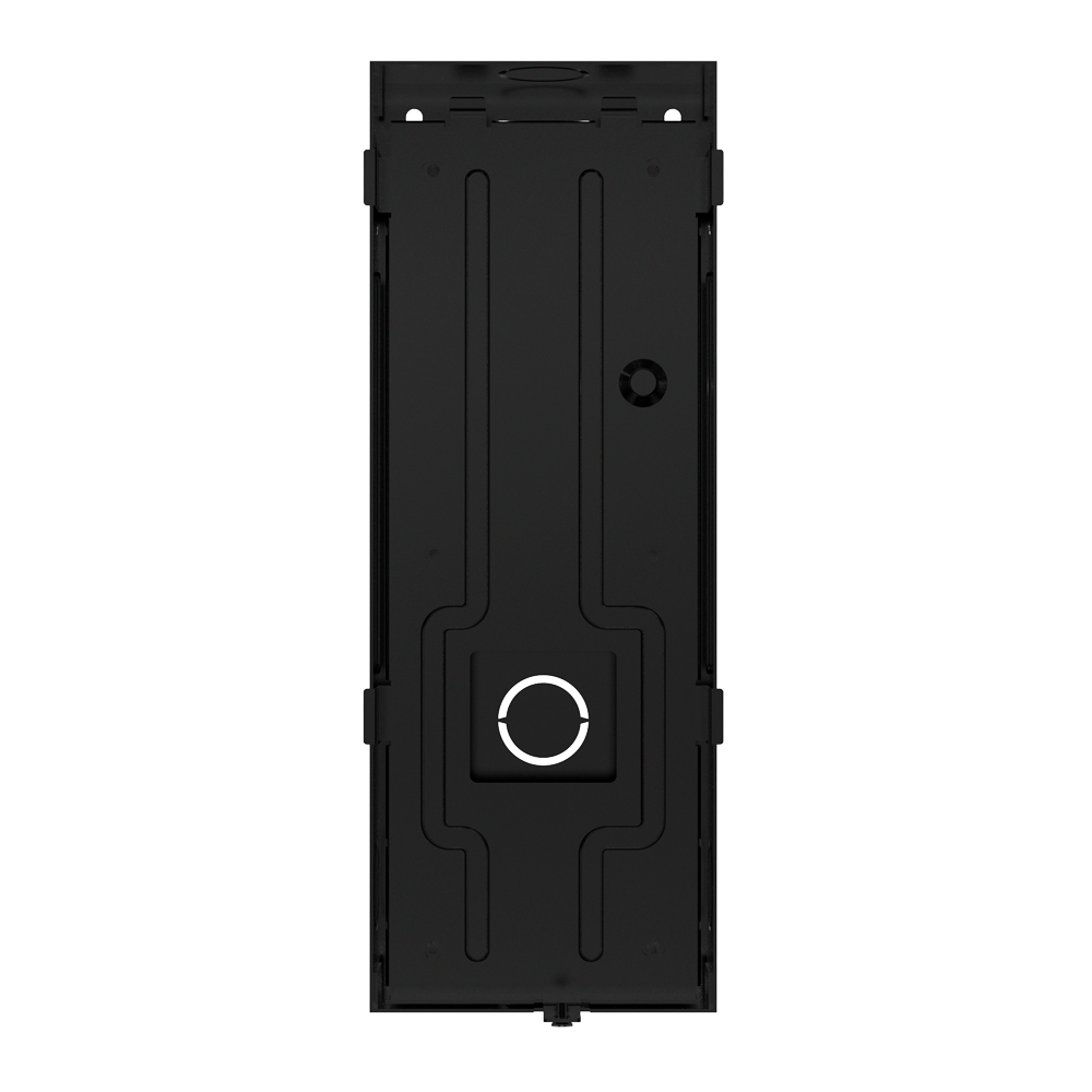 (AK-BR-S535-F-MODULE) Soporte para videoportero - Específico para Akuvox AK-S535 con módulo - Medidas: 255 (Al) x 93 (An) x 33 (Fo) mm - Fabricado en acero galvanizado - Montaje encastrado - Fácil instalación