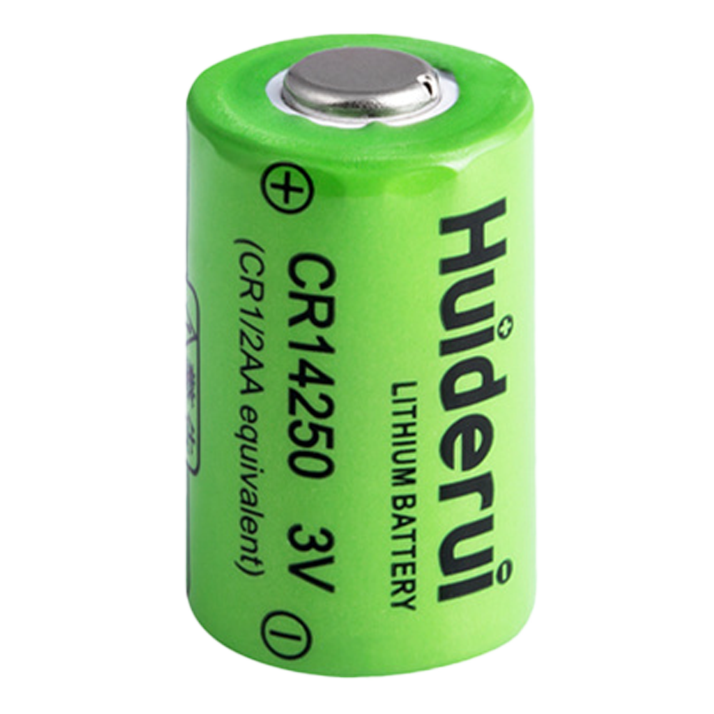 (CELL-CR14250-3.0V-820MAH) Huiderui - Pile CR14250 - 1/2AA - Lithium - Tension 3V - Capacité nominale 820 mAh