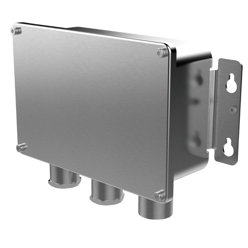(DS-1284ZJ-M) Boite de connexions - Pour les caméras Bullet  et Turret - Acier inoxydable 316L - Poids 1981g - 229 × 210 × 135mm