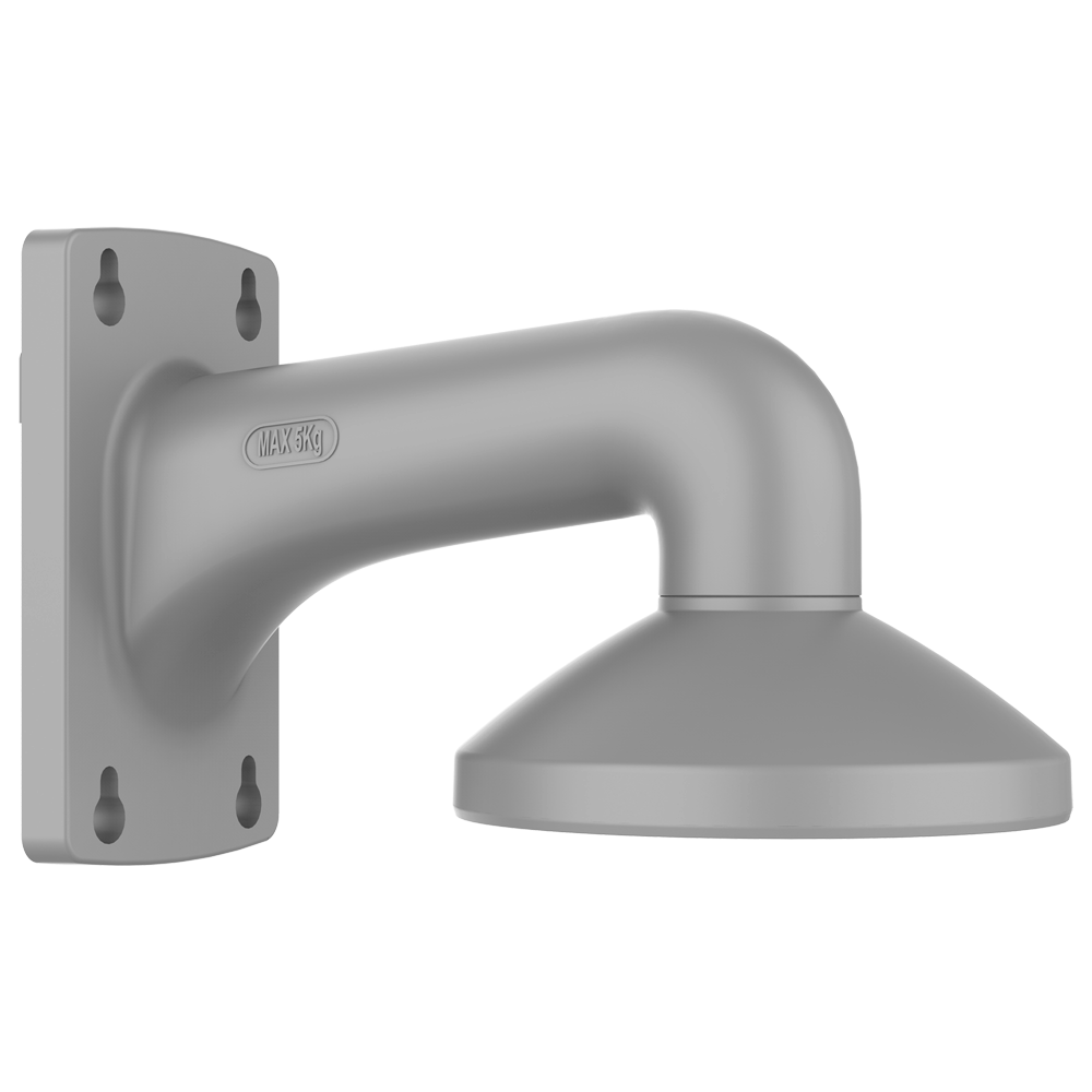 [DS-1703ZJ-AC3(OS)] (DS-1703ZJ-AC3(OS)) Soporte de pared - Acero inoxidable 316L - Recubrimiento anticorrosivo - Apto para uso en exterior - Capacidad de carga 5 kg - Color gris claro