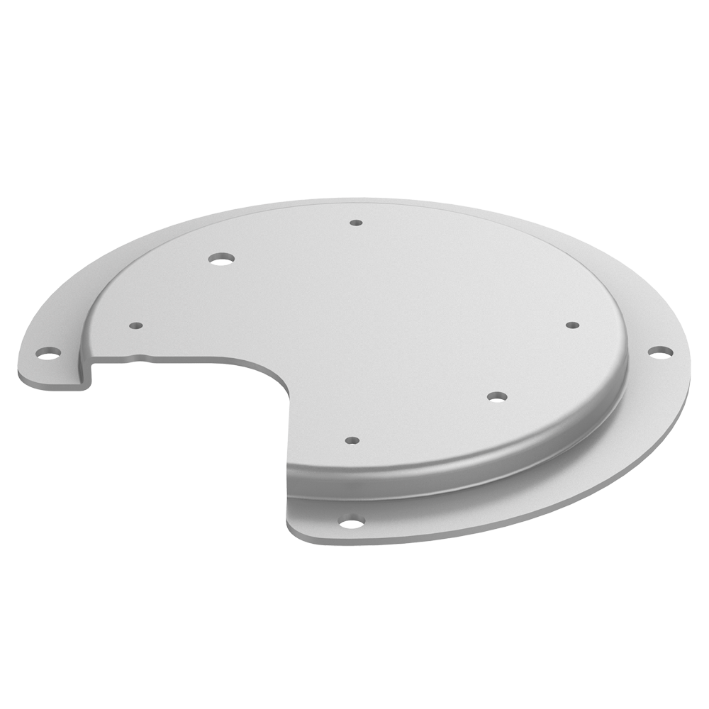 [DS-2701ZJ-AC(OS)] (DS-2701ZJ-AC(OS)) Support de suspension anticorrosion Hikvision - Charge maximale 10 kg - Acier inoxydable SUS316L - Traitement de surface anticorrosion - Ø 170 mm x 10 mm (H) - Couleur gris argenté