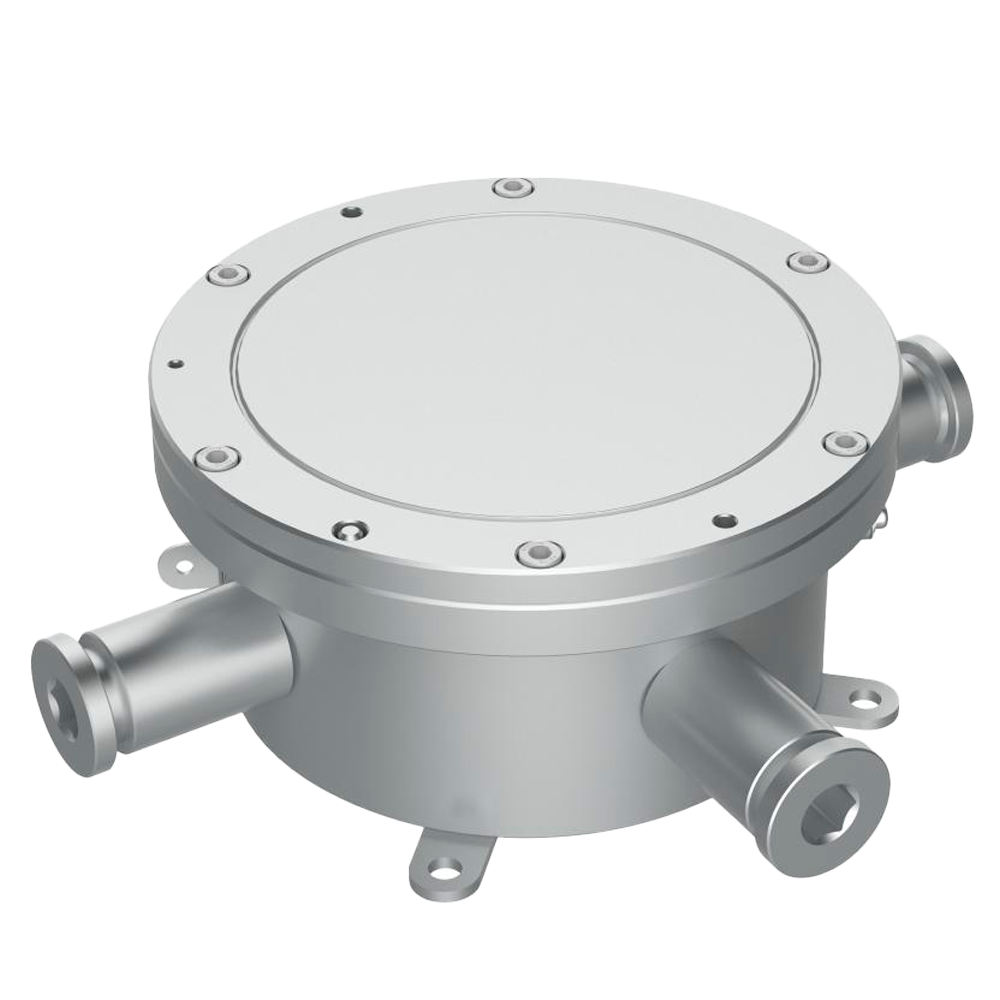 (DS-2780ZJ-X(OS)/316L) Boîtier de jonction antidéflagration - Pour les connexions de câblage - Acier inoxydable 316L - 272×272×96.8 mm / 6.4 kg - Degré de protection IP68