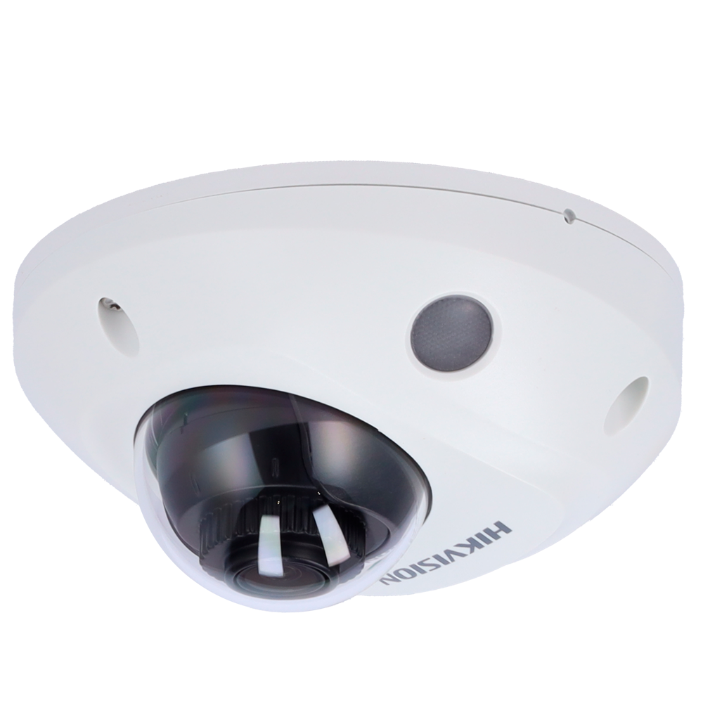 (DS-2CD3546G2-IS(2.8mm)(H)(eF)) Hikvision - Caméras dômes IP Gamme SOLUTIONS - Résolution 4 MPx | Ultra Low Light Darkfighter - Objectif 2.8 mm | Microphone intégré | PoE - IR 30 m | Détection de mouvement 2.0 | Comptage - AcuSense | Face Capture | Capture de visage | Alarmes | Audio | HEOP