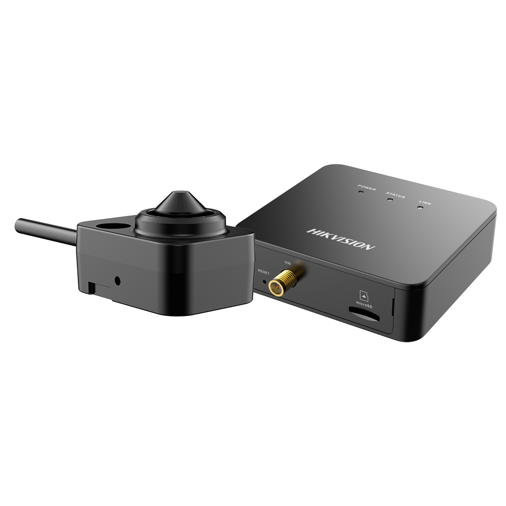 [DS-2CD6425G1-20(2.8mm)2m] (DS-2CD6425G1-20(2.8mm)2m) Hikvision - Mini caméra IP - Résolution 2 Mégapixels (1920x1080) - Lentille à sténopé 2.8 mm - PoE (IEEE802.3af) | Alarmes | Audio - Convient uniquement à l’intérieur | Longueur du câble 2 m