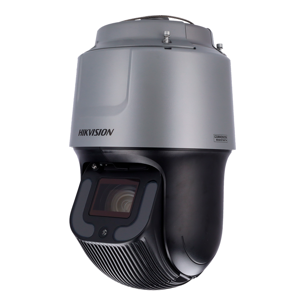 (DS-2DF8C842IXG1-ELW) Hikvision cámara motorizada IP gama SOLUTIONS - Resolución 8 MPx (3840x2160) - Lente 7~315 mm 42X | 1/1.2“ ProgressiveScan CMOS - Hi-PoE | Alarmas | Audio | IP67 | IK10 - IR 500 m | Wiper | Smart Tracking | WDR 140 dB - AcuSense | Detección de rostros y vehículos