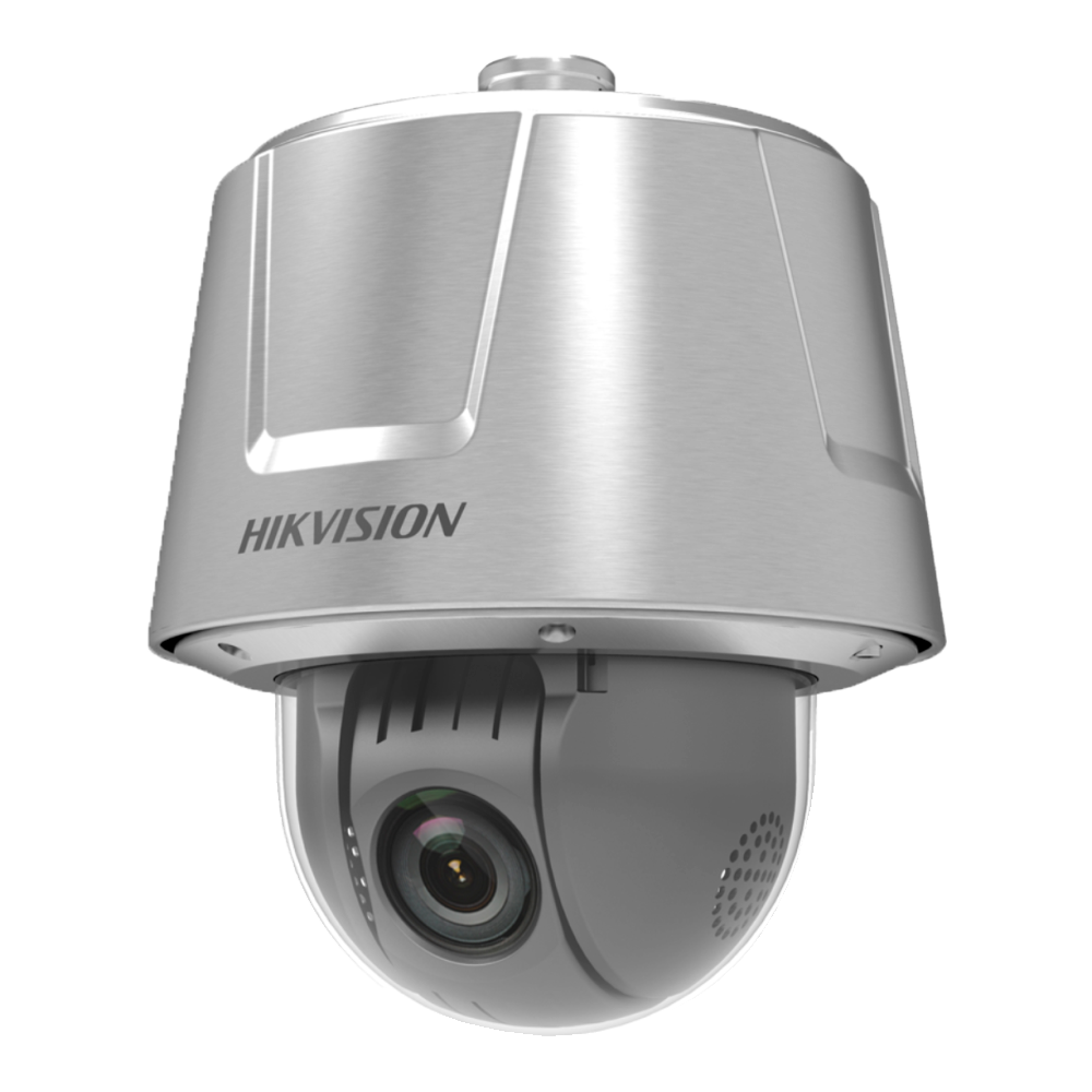 (DS-2DT6232X-AELY(T5)) Hikvision - Caméras IP motorisées de la gamme SOLUTIONS - Résolution 2 MPx | Objectif 5.9~188mm (32X) - Autotracking | Audio | Alarmes | Hi-PoE - Capture de visages jusqu'à 30 visages à la fois - NEMA anticorrosion 4X, IP67 et IK10