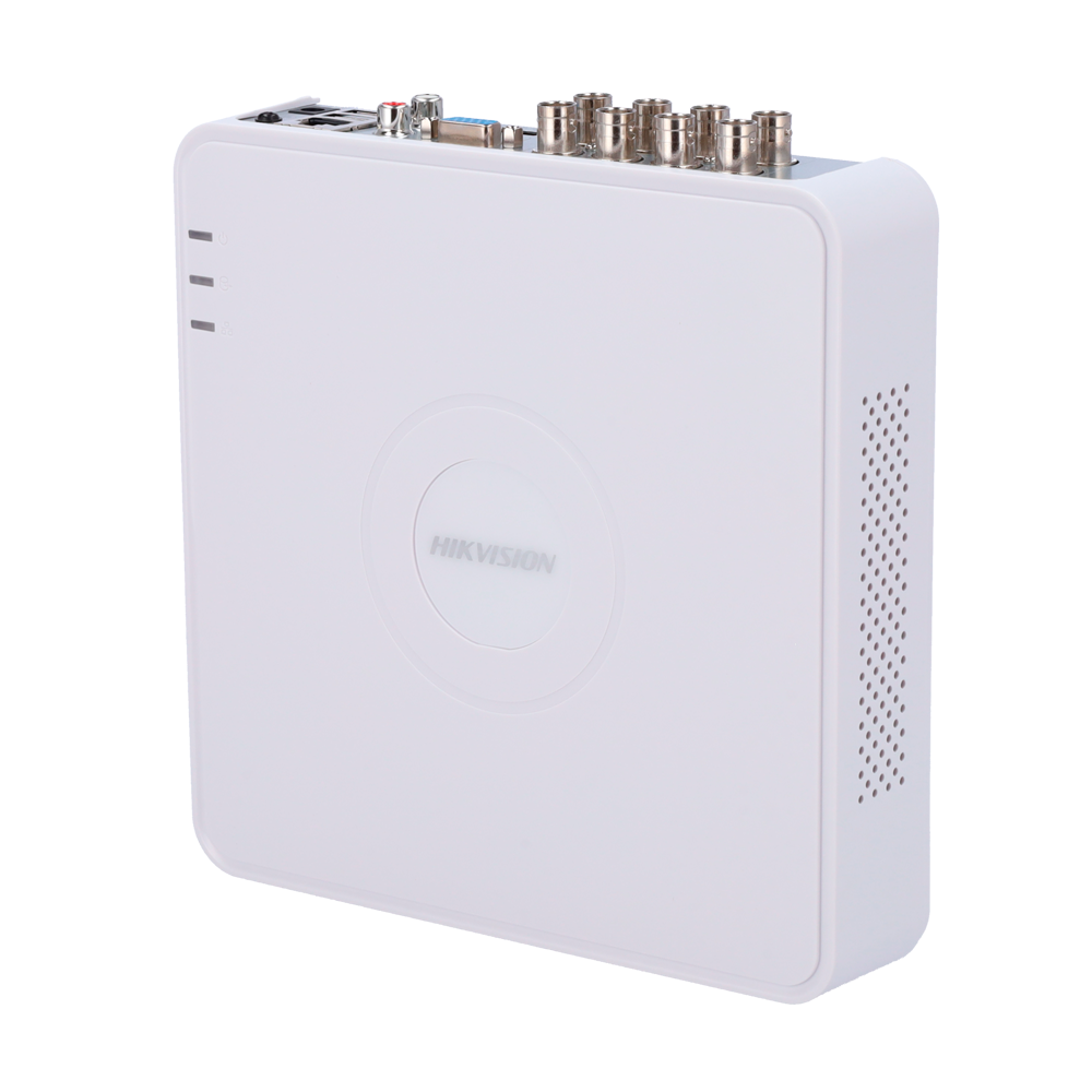 (DS-7108HGHI-M1/T) DVR Hikvision 5n1 VALUE - 8 CH HDTVI / HDCVI / AHD / CVBS - Jusqu'à 10 canaux IP - Résolution d'entrée maximale 1080p Lite - Détection de mouvement 2.0 sur tous les canaux - Prend en charge 1 disque dur jusqu'à 4 TB | Audio