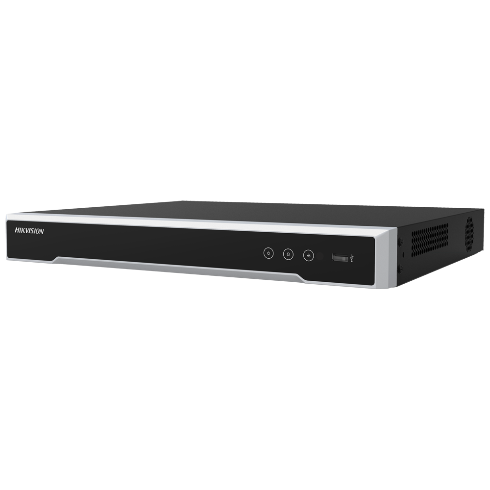 (DS-7632NI-M2) Hikvision - Gamme SOLUTIONS - Enregistreur NVR 32 canaux IP - Résolution maximale 32Mpx@2ch | Alarmes | Audio - Bande passante 320 Mbps | POS - Supporte 2 disques durs