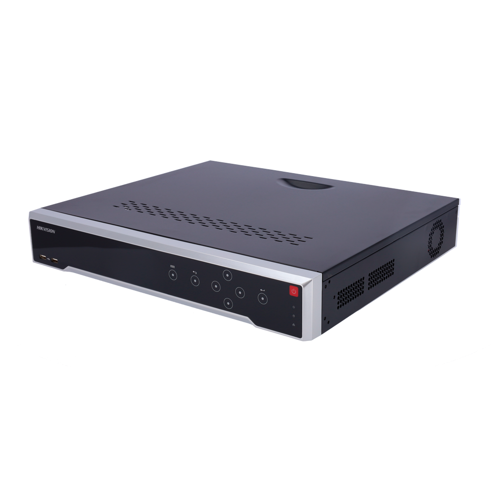(DS-7716NI-M4/16P) Hikvision - Gamme ULTRA - Enregistreur NVR 16 canaux IP PoE 200 W max. - Résolution maximale 32Mpx@2ch | Alarmes | Audio - Bande passante 256 Mbps | POS - Prend en charge 4 disques durs | Sortie vidéo HDMI 8K