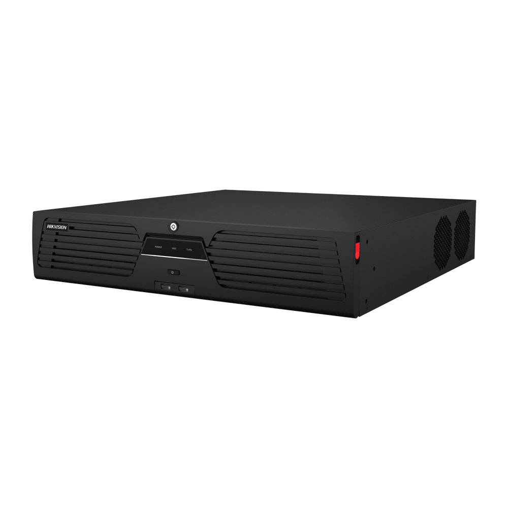 (DS-9664NI-M8) Hikvision - Gamme ULTRA - Enregistreur NVR 64 canaux IP - Résolution maximale 32Mpx@2ch | Alarmes | Audio - Bande passante 400 Mbps | POS - Prend en charge 8 disques durs | Sortie vidéo HDMI 8K