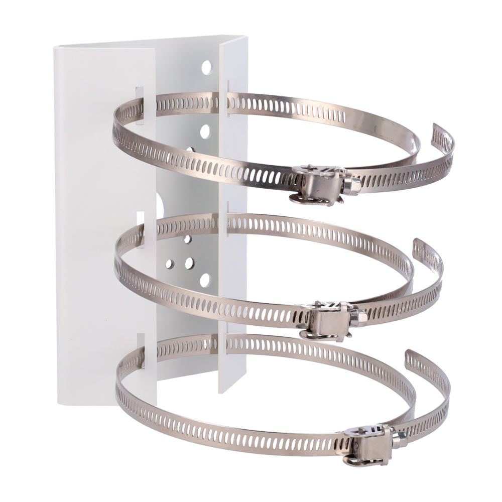 (DS-PRB-1200) Support de poteau - Pour les radars d'intrusion - Matériau du boîtier: acier - Adapté pour une utilisation extérieure - 130 (H) x 120 (L) x 85 (Pr) mm