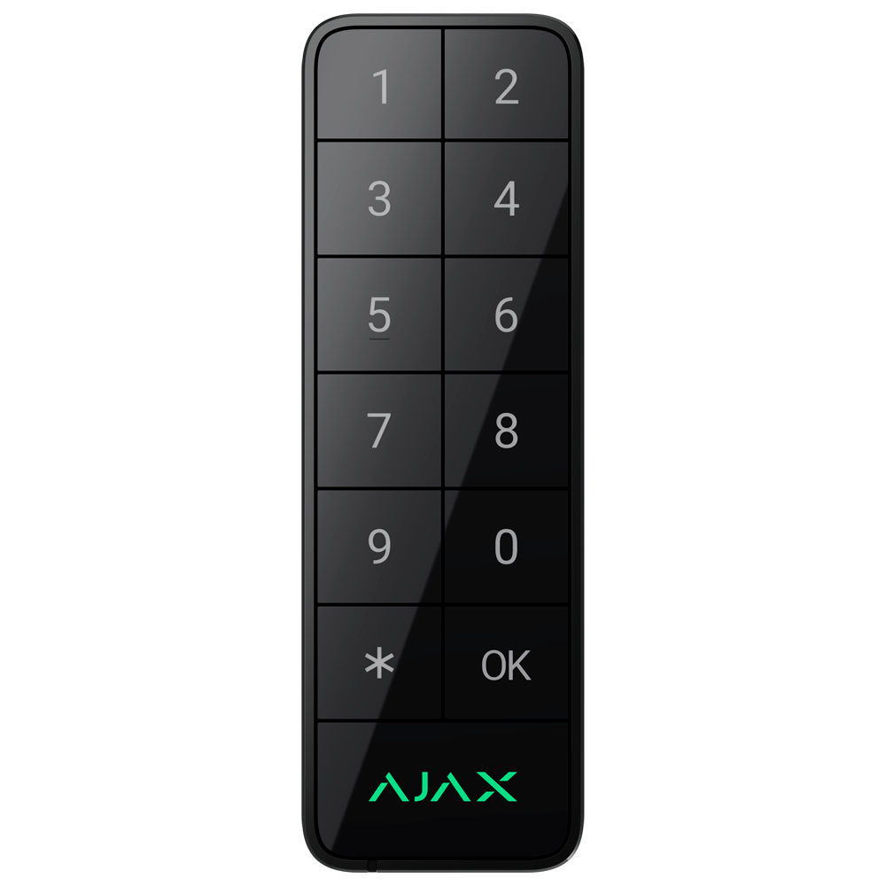[FIBRA-KEYPADOUTDOOR-B] (FIBRA-KEYPADOUTDOOR-B) Clavier extérieur IP66/IK08 avec lecteur RFID - Armement/désarmement complet ou groupé - Authentification: codes, lecteur RFID ou Bluetooth - Indication sonore et par LED - Contrôle des scénarios d'automatisation - Certifié Grade 3