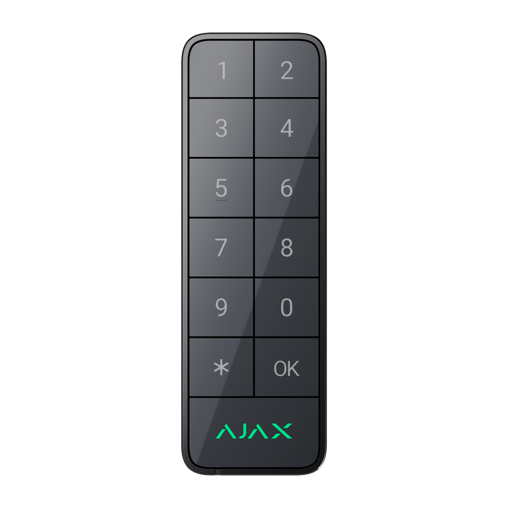 [FIBRA-KEYPADOUTDOOR-GRA] (FIBRA-KEYPADOUTDOOR-GRA) Clavier extérieur IP66/IK08 avec lecteur RFID - Armement/désarmement complet ou groupé - Authentification: codes, lecteur RFID ou Bluetooth - Indication sonore et par LED - Contrôle des scénarios d'automatisation - Certifié Grade 3