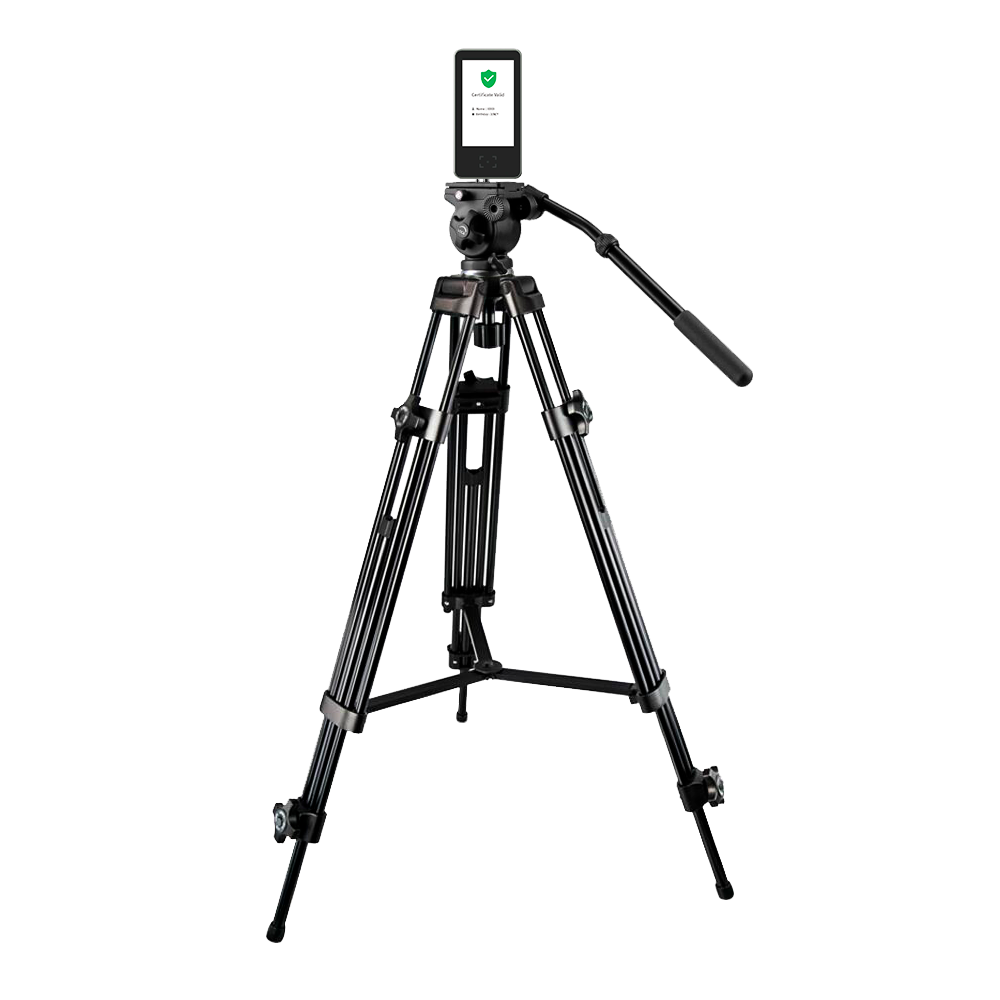 (GREENPASS-QR-TRIPOD)