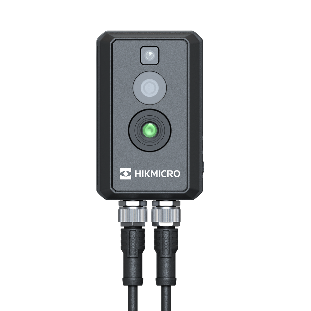 (HM-TD3028T-2/Q(B)) Cámara cubo térmica Dual IP Hikvision SOLUTIONS - Sensor térmico 256x192 VOx | Lente 2.1 mm - Sensor óptico 1/5” 2688x1520 | Lente 1.4 mm - Sensibilidad térmica ≤ 40mK - Detección de preventiva de incendios y alarma - Rango temp -20~150ºC / 0ºC~550ºC (± 2ºC)