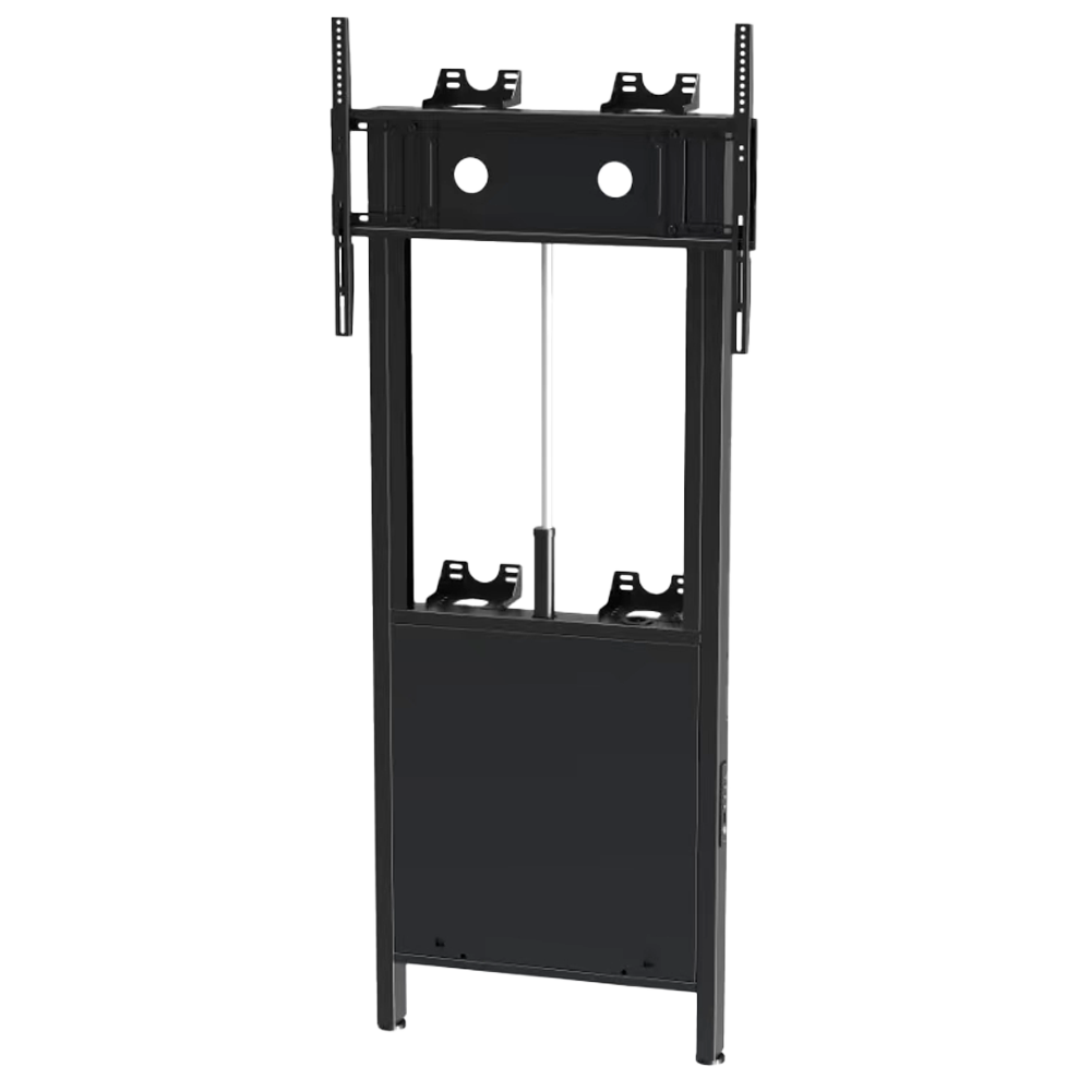 (IB-EST009-W) Support sol-mur motorisé - Poids supporté 150 Kg - VESA 800x600 mm - Hauteur réglable