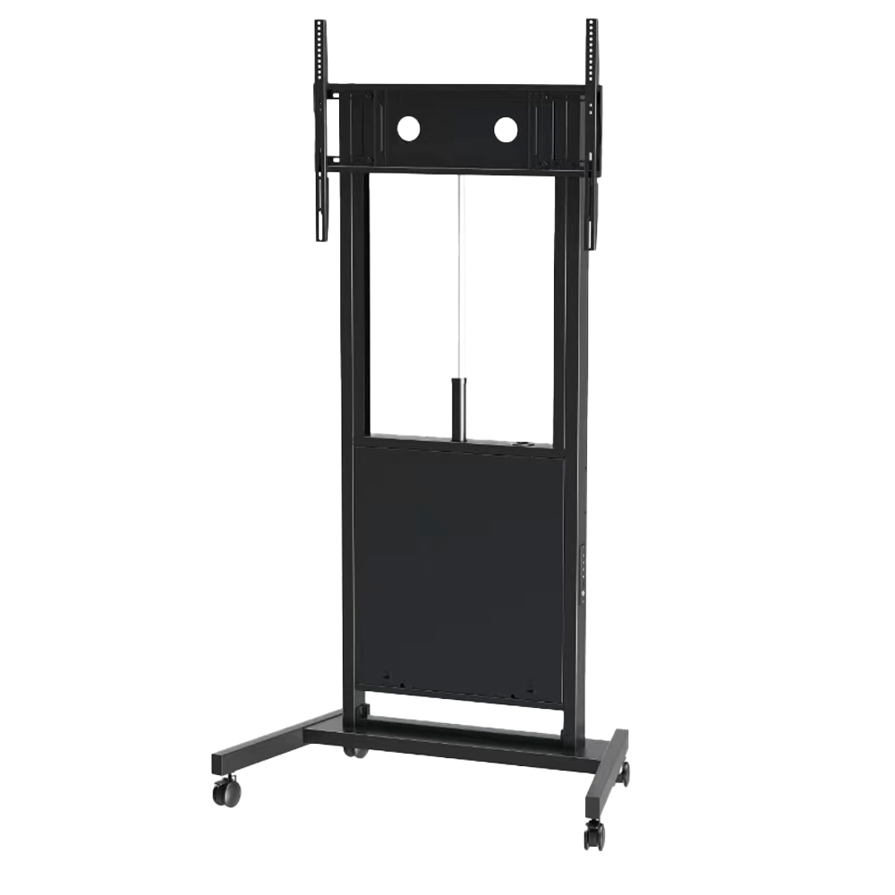 (IB-EST009-W-WHEELS) Support à roulettes motorisé - Poids supporté 150 Kg - VESA 800x600 mm - Hauteur réglable