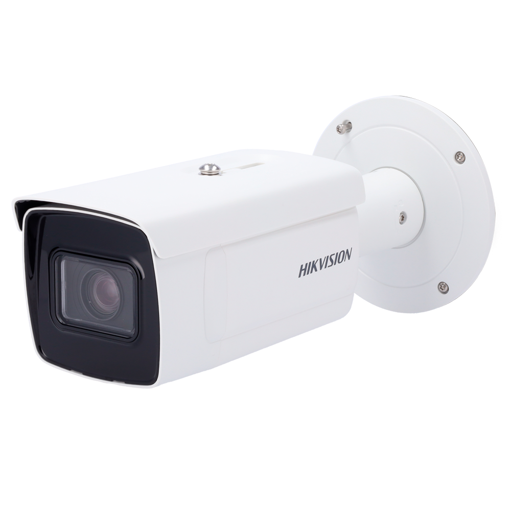 (iDS-2CD7A46G0-IZHSY(8-32mm)(C)) Hikvision - Caméra Bullet IP gamme PRO - 4 MPx (2560x1440) | Alarmes | Audio | 5 streams - Objectif motorisé 8~32 mm | Compression H.265+ - IR 100 m | Fonctions intelligentes multiples - Carte MicroSD jusqu'à 1 TB | Anticorrosión