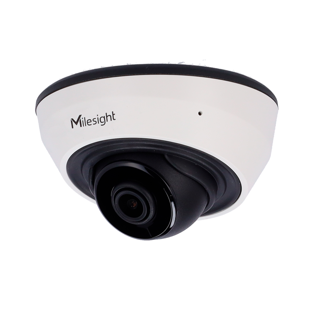 (MS-C4583-PD) Cámara IP Mini Domo AI IR - Resolución 4Mpx - 1/2.8" CMOS lente 2.8mm - IR 20m | ONVIF | WDR 120dB - Video analísis AI basado en humano y vehículo - NDAA | Micrófono Integrado