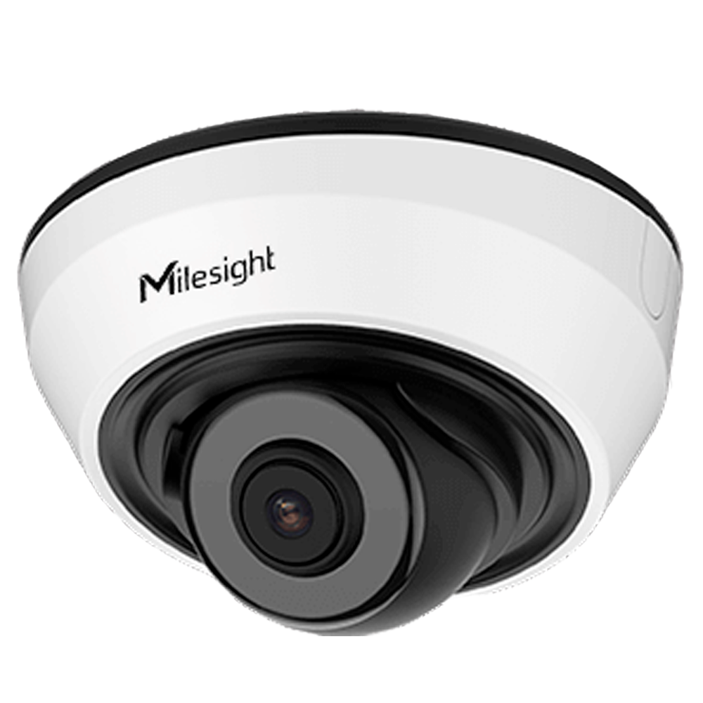 (MS-C5383-PD) Caméra IP mini-dôme IA IR - Résolution 5Mpx - 1/2.8" Objectif CMOS 2.8mm - Illumination IR jusqu'à 20m - Analyse vidéo de l'IA basée sur les personnes et les véhicules - Certifié IP67 - NDAA