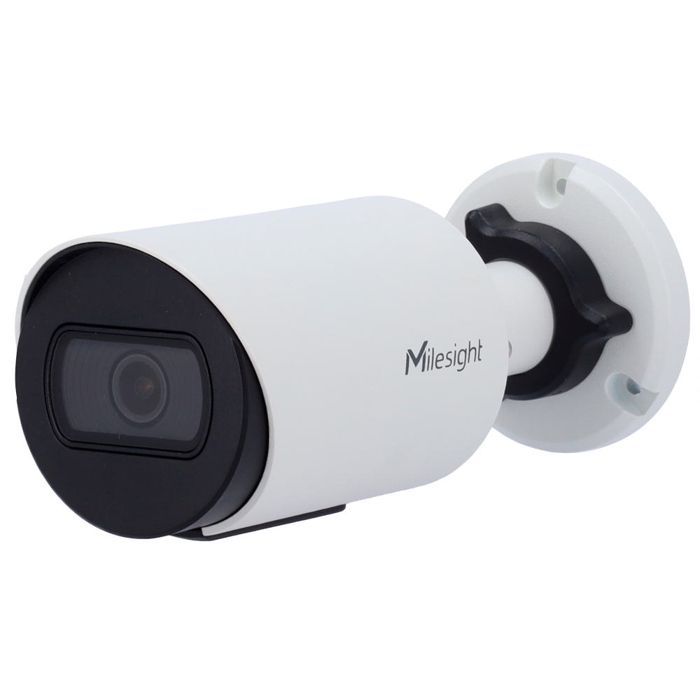 (MS-C8164-PD) Cámara IP Mini Bullet - Resolución 8Mpx - 1/2.8" CMOS  | Lente de 2.8mm - IR 30m | Super WDR 120dB - Video analísis AI basado en humano y vehículo - IP67 | IK10