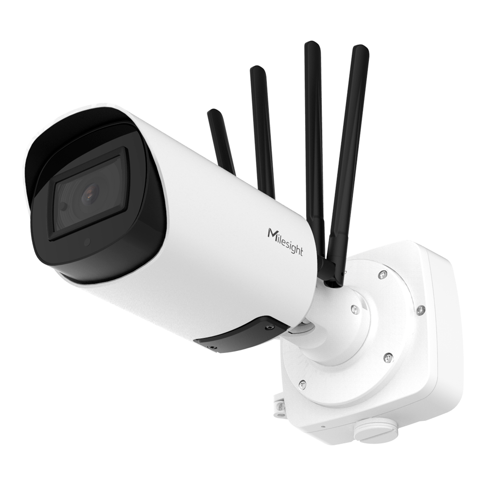 (MS-C8266-FIGPE) Cámara IP 5G AI 4X Pro Bullet Plus - Resolución 4K | Lente 3.6~10mm - 1/1.8" Progressive Scan CMOS - Video analísis AI basado en humano y vehículo - IP67 | 120dB WDR - Tarjeta Nano SIM | 5G/4G/3G
