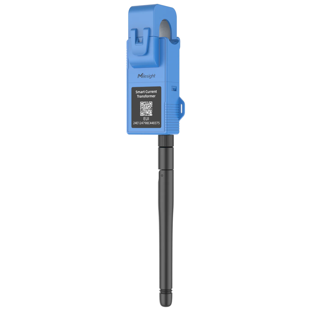 (MS-CT103-868M) Compteur CT IoT LoRaWAN - Permet de mesurer jusqu'à 250A - Mesure de la consommation d'énergie - Auto-alimentation et installation non invasive - Jusqu'à 15Km de portée avec vision directe - Configuration via NFC et application